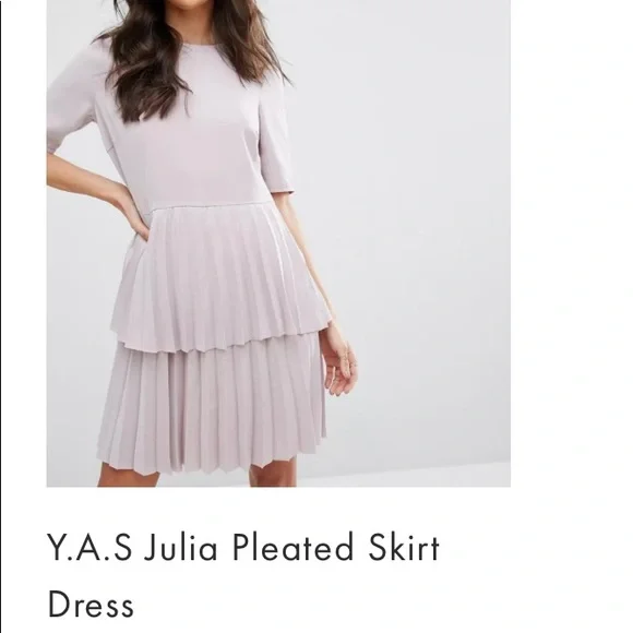 ASOS | Dresses | Lavender Asos Knee Length Dress | Poshmark